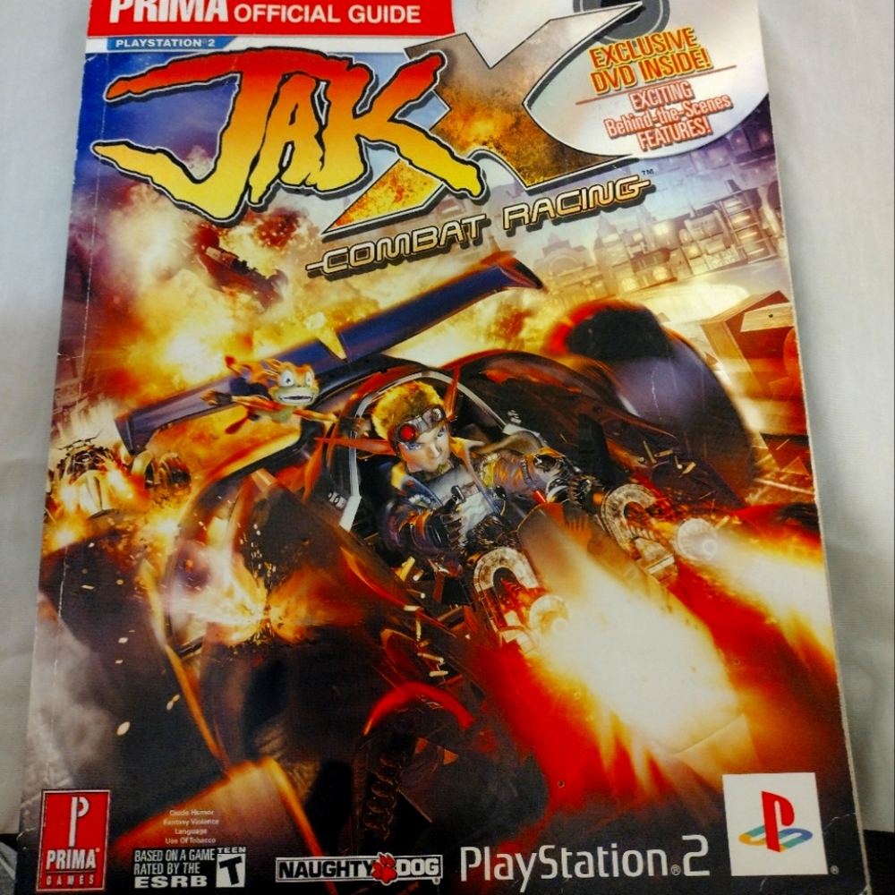 Prima's official guide to Jak X: Combat Racing (video game). Sony.